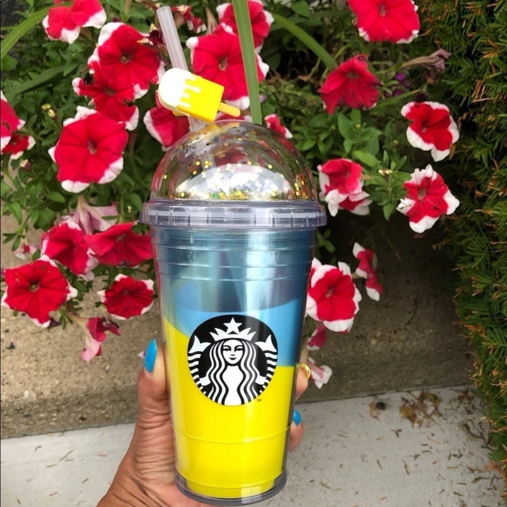 Starbucks Popsicle Glitter Dome Tumbler - Picture 2 of 9